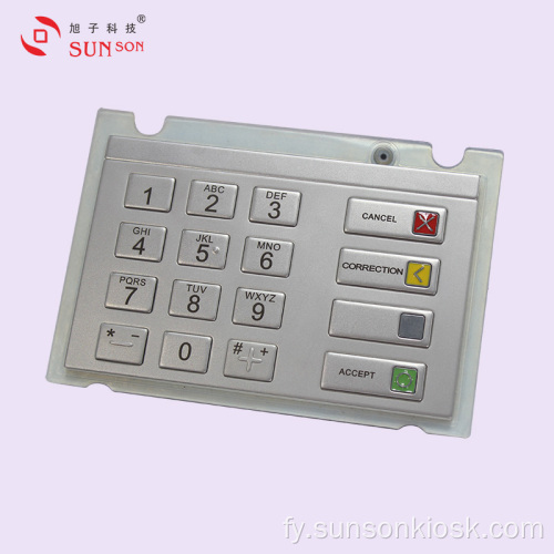 Betroubere kodearings-PIN-pad foar betellingskiosk